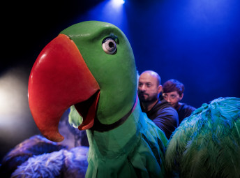 Marionetteatern: Husdjursföreställningen