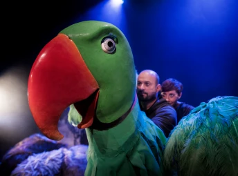 Marionetteatern: Husdjursföreställningen