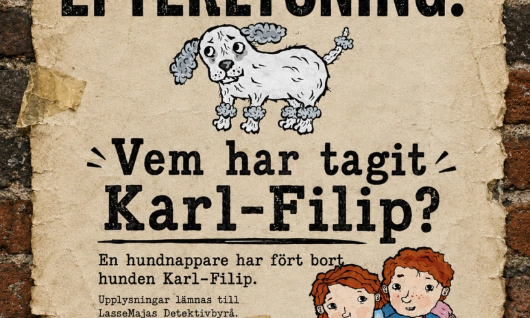 LasseMajas Detektivbyrå och Biografmysteriet tater i Sundbyberg på Teater Bristol