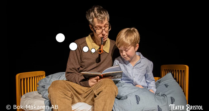 God natt, Alfons Åberg teater för de lite yngre på Teater Bristol i Sundbyberg