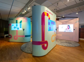 Moduler i utställningen Jag är jag!