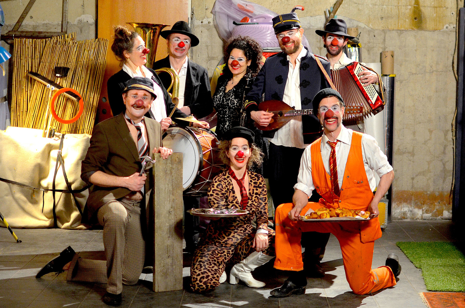 Medlemmarna i European Friendship Orchestra