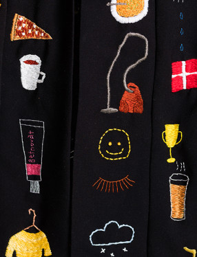 Broderi med symboler