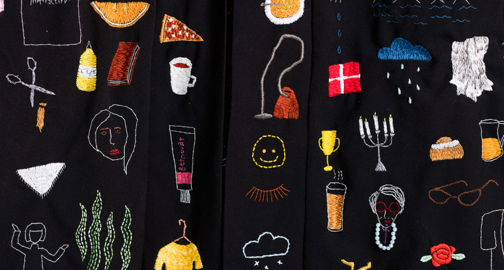 Broderi med symboler