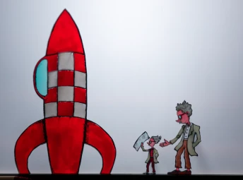 Raket, Albert och Einstein