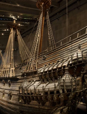 Skeppet Vasa på Vasamuseet.